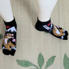 2 Toe Tabi Socks - Tiger and Mount Fuji - Pac West Kimono