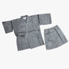 Boys 2pc Jinbei - Grey - Pac West Kimono