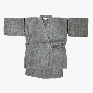 Boys 2pc Jinbei - Grey - Pac West Kimono