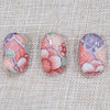 Ceremic Chopstick Rest - Kimono Yuzen Design Pink Sakura - Pac West Kimono
