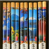 Chopsticks Mt.Fuji 5 pair set - Pac West Kimono