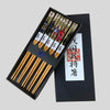Chopsticks Samurai 5 pair set - Pac West Kimono
