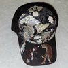 Embroidered Baseball Hat - Crane and Tiger - Pac West Kimono