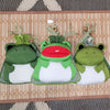Frog Draw String Kinchaku Pouch - Pac West Kimono
