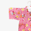 Girls 2pc Jinbei - Firefly and floral fan print - Pac West Kimono