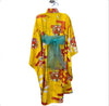Girls Authentic Vintage Kimono - Yellow, Orange, Red - Pac West Kimono