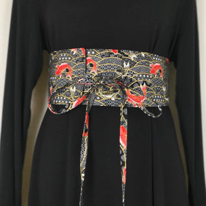 Handmade Obi Style Belt - Koi Carp - Pac West Kimono