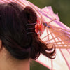 Floral Claw Hair Clip - Pac West Kimono