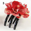 Foral Rose Claw Hair Clip - Pac West Kimono