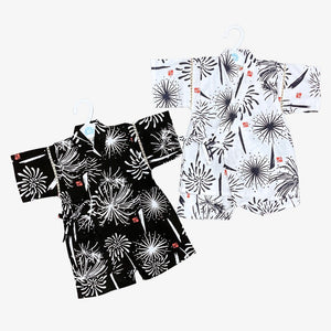 Jinbei Boys - Fireworks print - Pac West Kimono