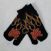 Kids 2 Toe Tabi Socks - Flames - Pac West Kimono