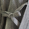 Mens 2pc Samue - Black with Sashiko Stitching - Pac West Kimono