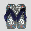 Mens Geta Sandals - Ninja theme - Pac West Kimono