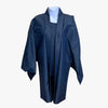 Mens Reversible Vintage Haori Coat - Blue with traditional design - Pac West Kimono