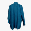 Mens Reversible Vintage Haori Coat - Teal and brown with eagle design - Pac West Kimono