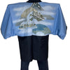 Mens Vintage Haori Coat - Mt.Fuji and castles - Pac West Kimono