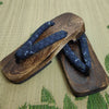 Mens Wooden Geta Sandals - dragonflies - Pac West Kimono