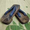 Mens Wooden Geta Sandals - dragonflies - Pac West Kimono
