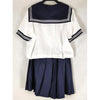 School Girl Uniform - White and Navy - Pac West Kimono
