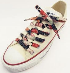 Shoe Laces - Kimono chirimen crepe fabric– Pac West Kimono