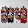 2 Toe Tabi Socks - Ramen - Pac West Kimono