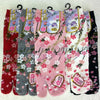 2 Toe Tabi Socks - Sakura Cherry Blossoms 6-9 - Pac West Kimono