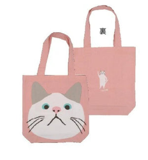 Tote bag- Taachan cat pink - Pac West Kimono