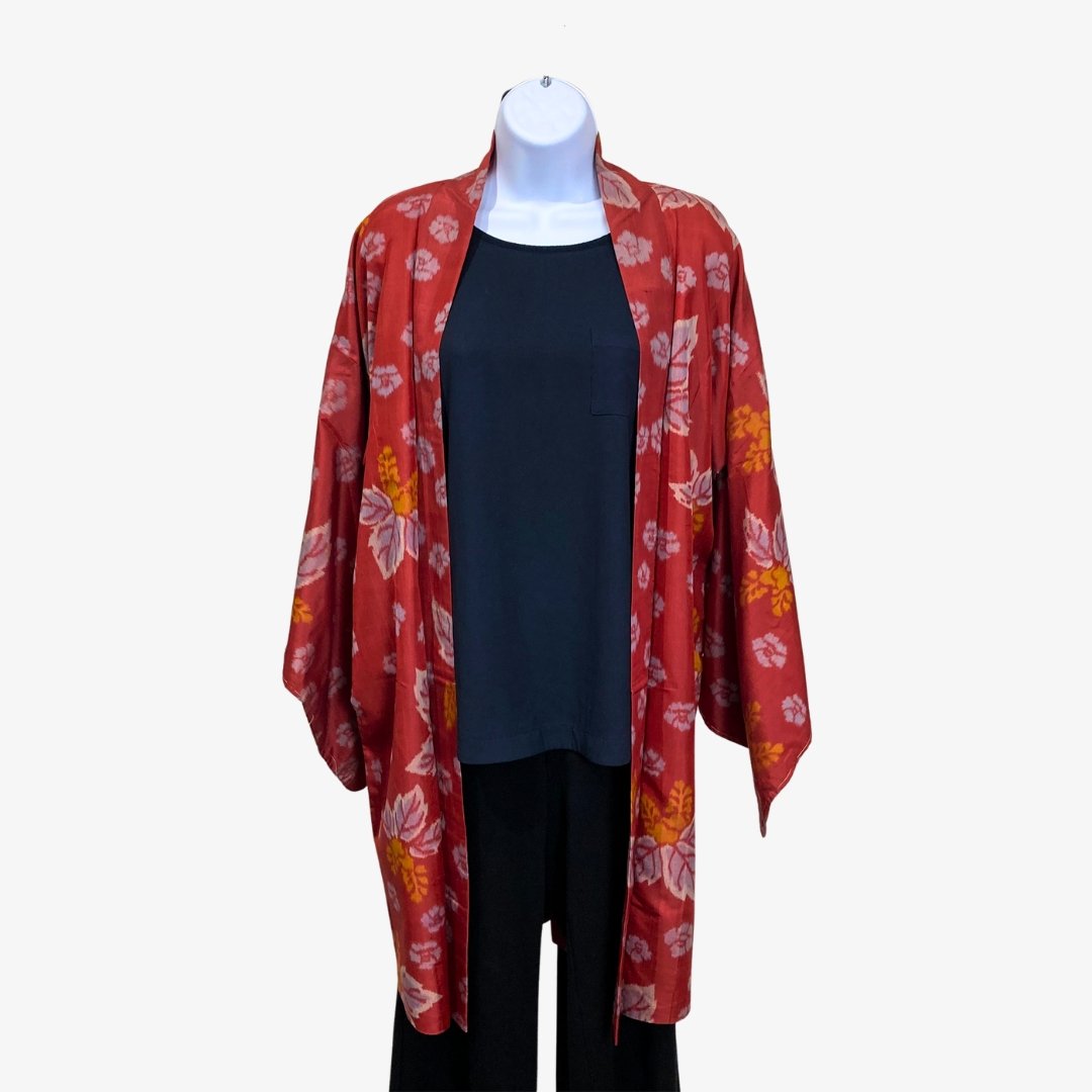 Red Haori Pattern Haori Pattern