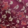 Vintage Traditional Michiyuki Coat - Maroon - Pac West Kimono