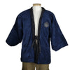 Warm, soft & comfy fleece Traditional Warm Hanten Coat - Navy - Pac West Kimono