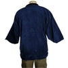 Warm, soft & comfy fleece Traditional Warm Hanten Coat - Navy - Pac West Kimono